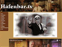 Tablet Screenshot of hafenbar.tv